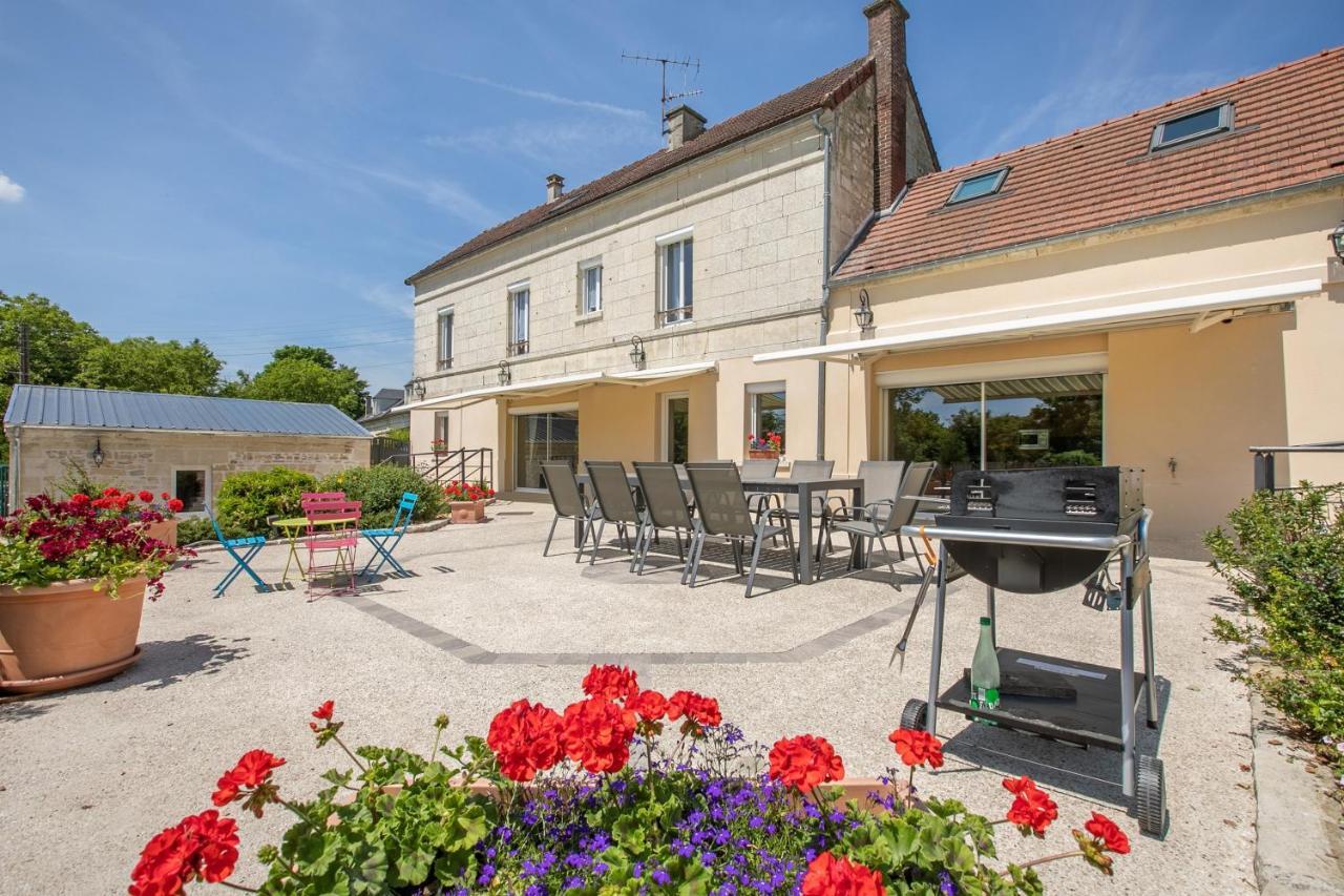 Les Ormes - Grande maison avec Jacuzzi Largny-sur-Automne Extérieur photo