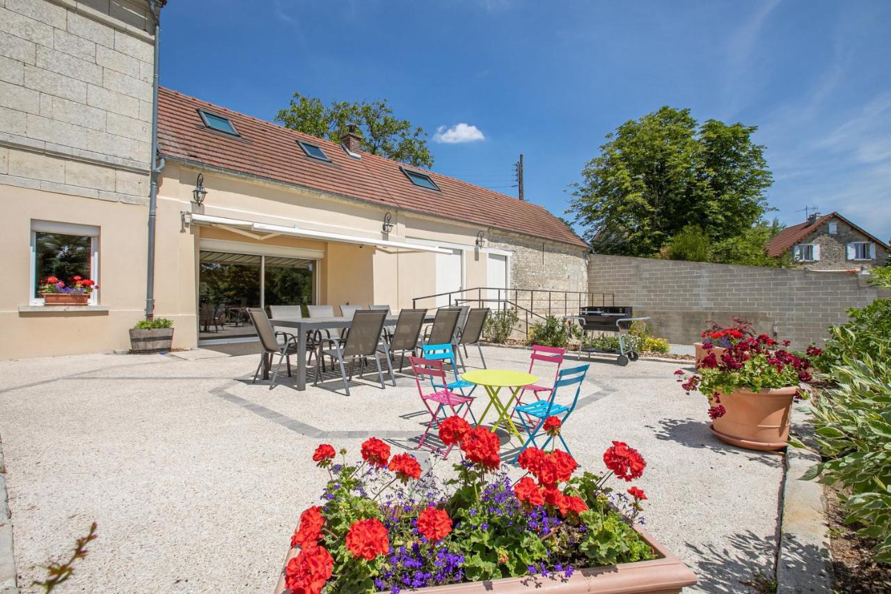 Les Ormes - Grande maison avec Jacuzzi Largny-sur-Automne Extérieur photo